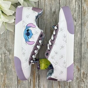 Disney Stitch Women's Low Top Lace Up Sneaker Size 9 1/2